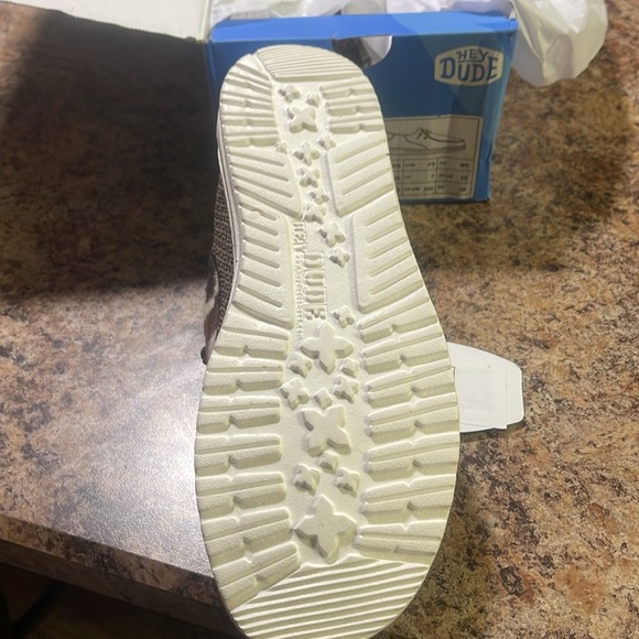 Hey Dudes Wendy Tartan cow print.  Buckle exclusive - Picture 4 of 5